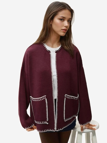 Hiccup Strickjacke in Braun