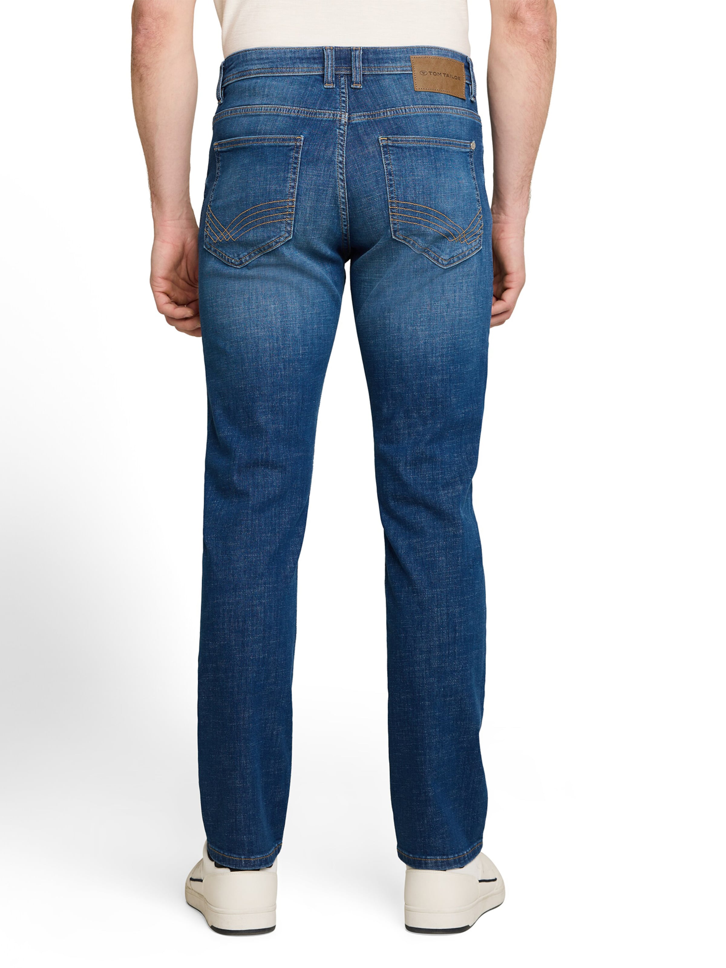 TOM TAILOR Slimfit Jeansy 'Josh' w kolorze niebieski