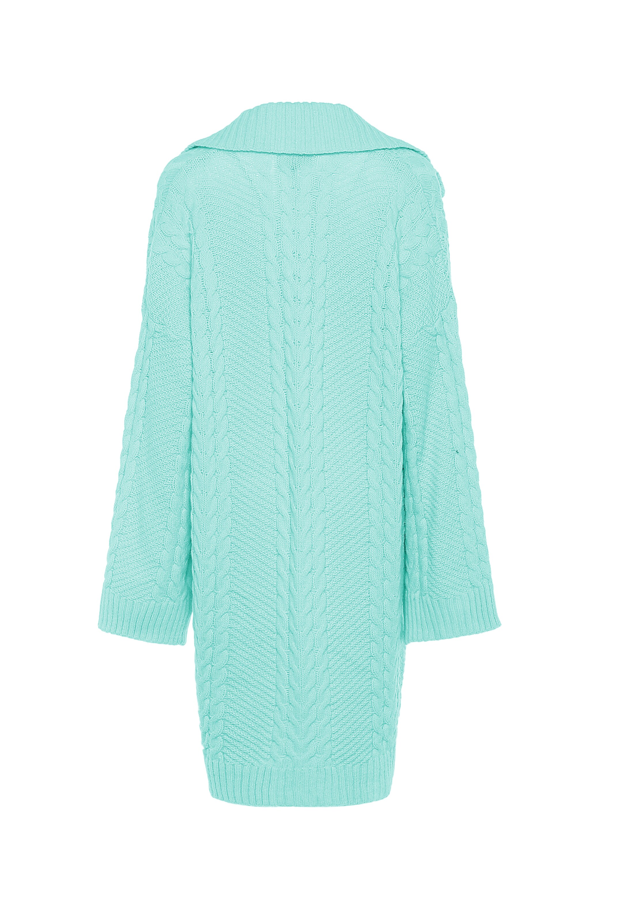 aleva - Casaco de malha em azul