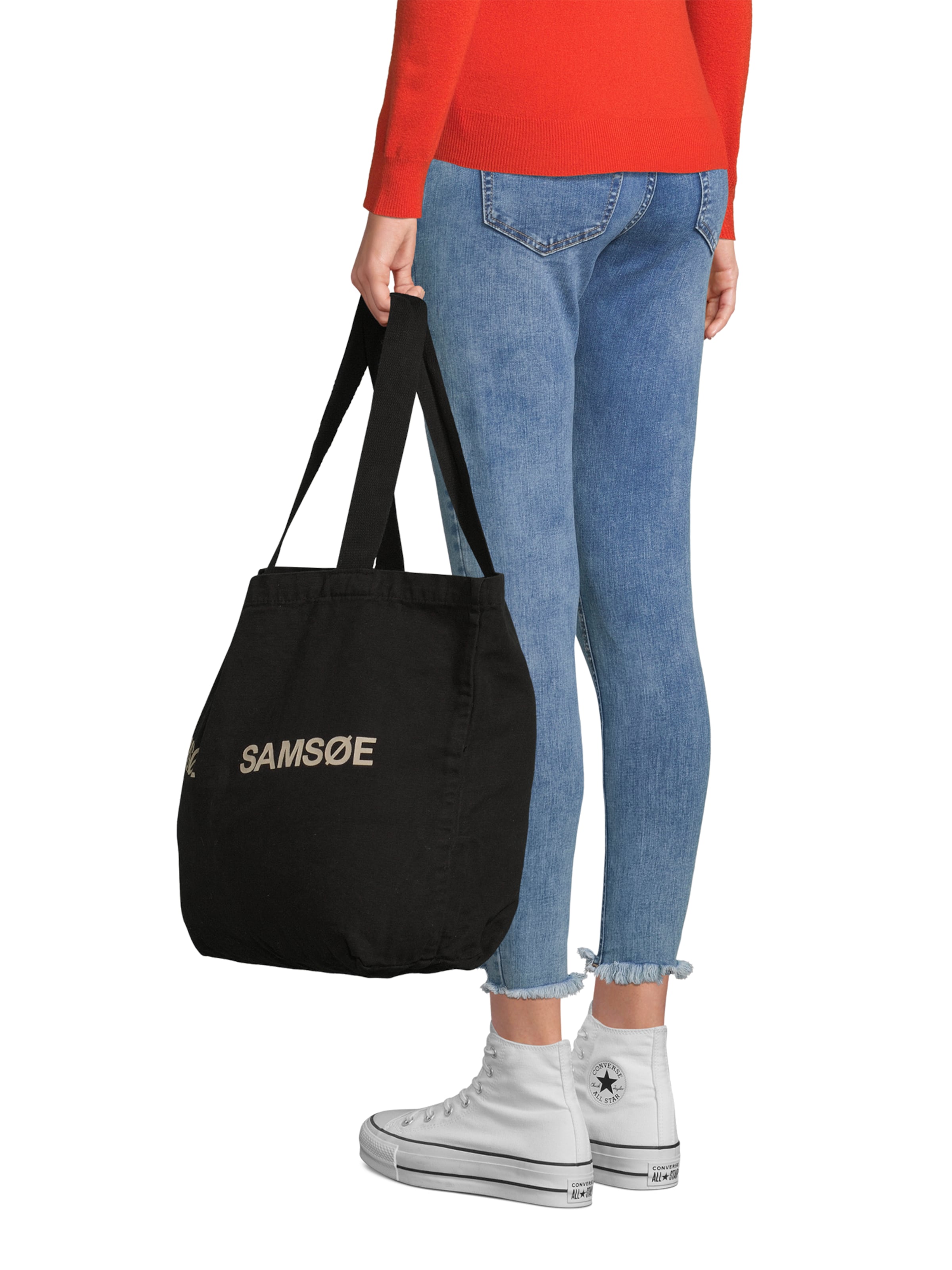 Samsøe Samsøe Nakupovalna torba 'Frinka' | črna barva