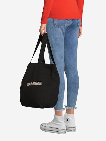 Samsøe Samsøe - Shopper 'Frinka' em preto
