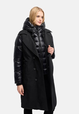 NAVAHOO Winter coat 'City-Glow 14' in Black
