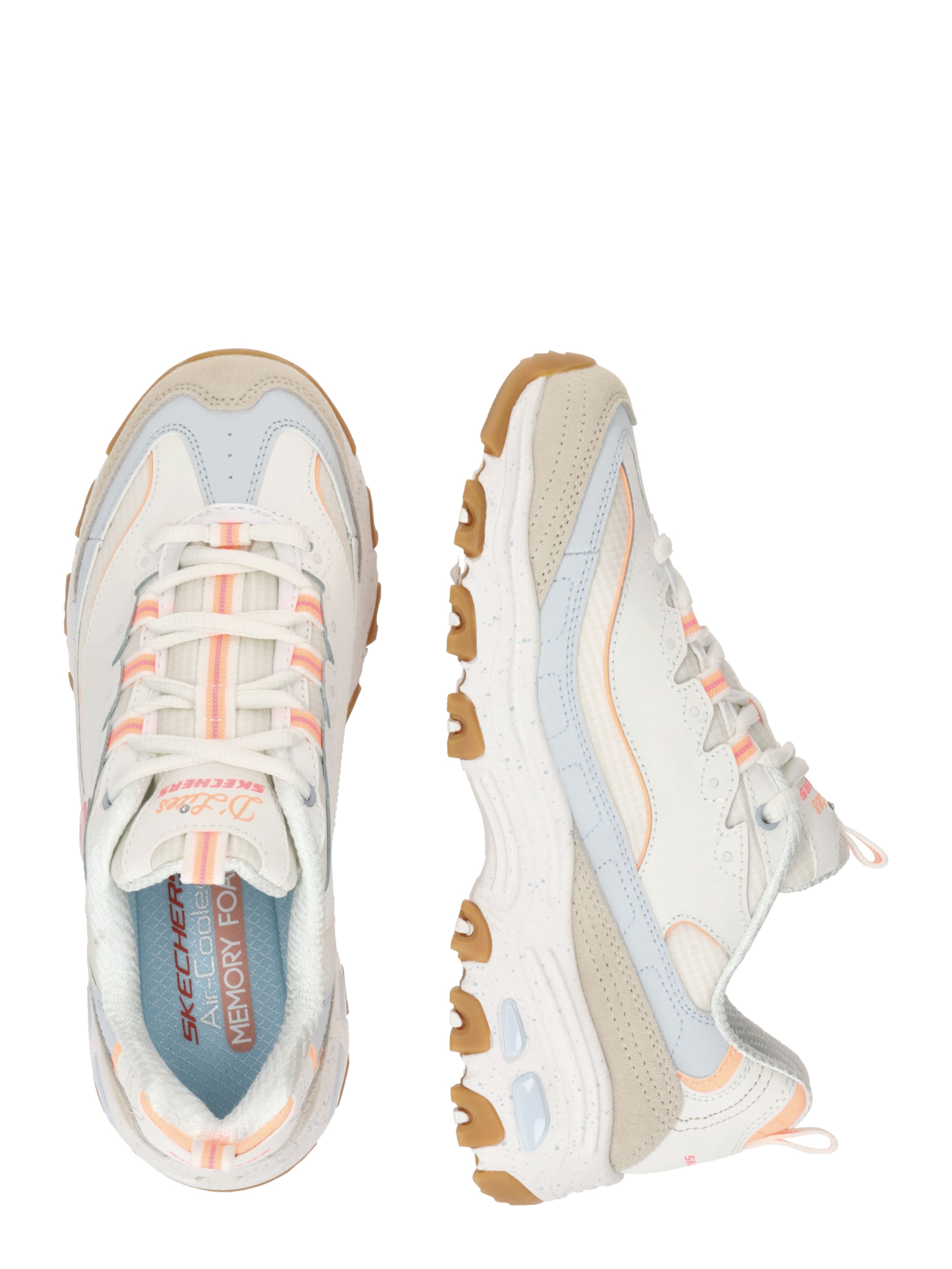 Sneaker bassa 'D'Lites' di SKECHERS in beige