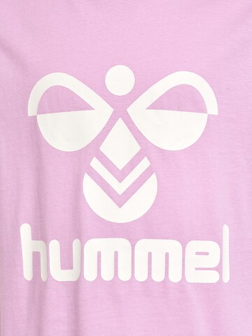 T-Shirt 'Tres' Hummel en rose