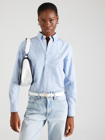 Chemisier Polo Ralph Lauren en bleu : devant