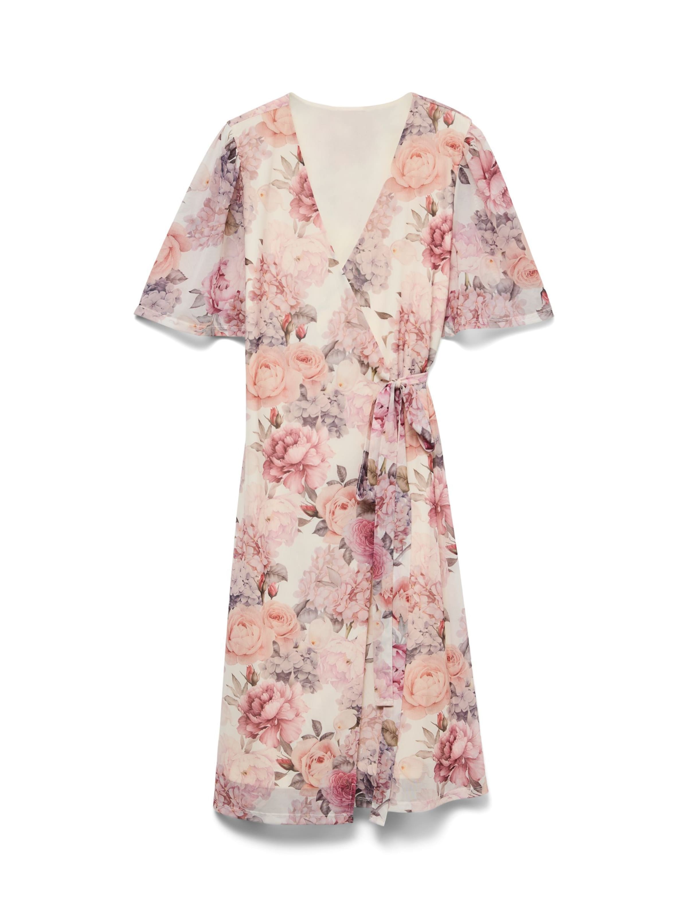 Vero Moda Curve Kjole 'AWCBlair' i hvid: forside