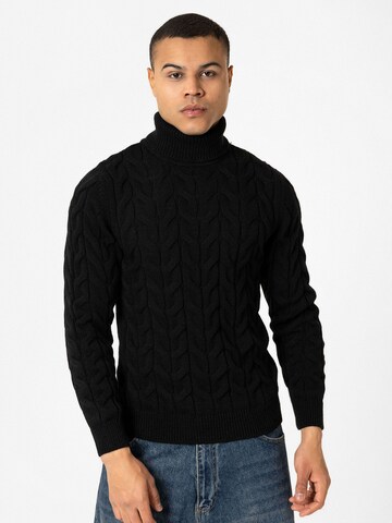 Williot Pullover in Schwarz: Vorderseite