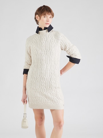 ZABAIONE Kleid 'Ar44iella' in Beige: Vorderseite