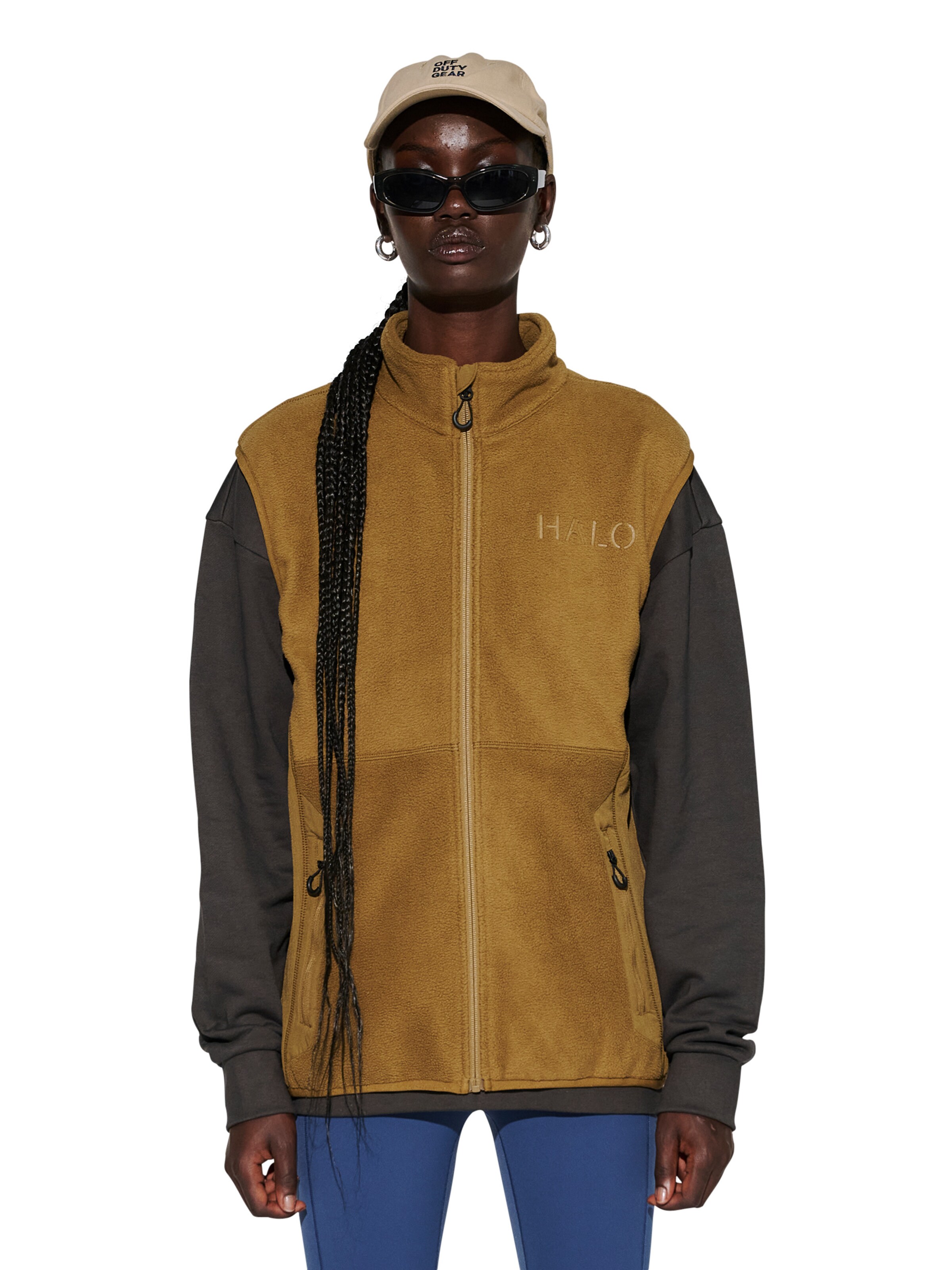 HALO Vest 'Gilet' in Brown