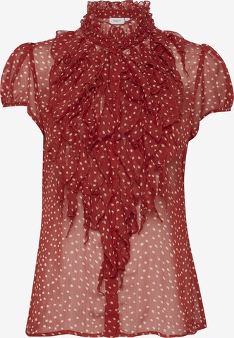 SAINT TROPEZ Blouse in Red: front
