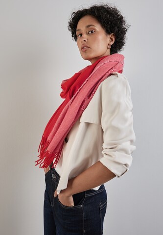 STREET ONE Scarf in Red: front