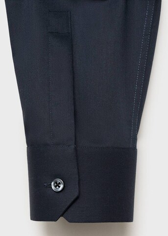 MANGO MAN Regular fit Button Up Shirt 'Palmar' in Blue