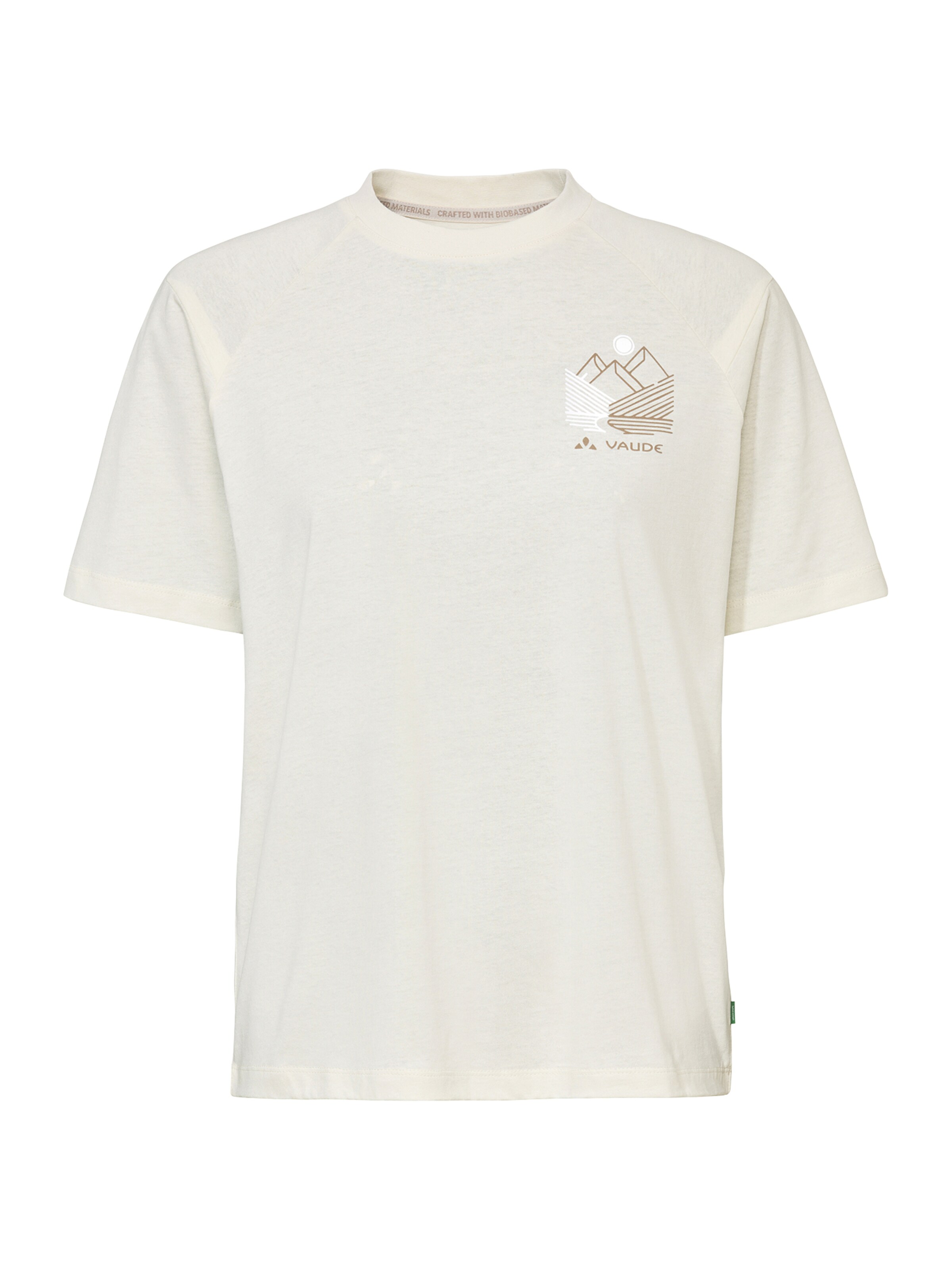 VAUDE Performance shirt 'Cyclist ' in White: front