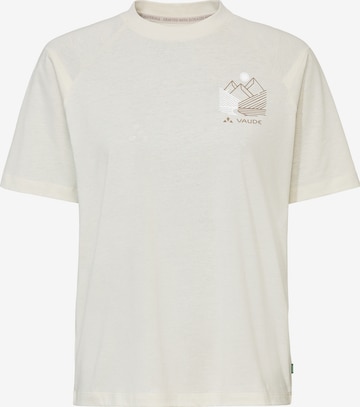 VAUDE Performance shirt 'Cyclist ' in White: front