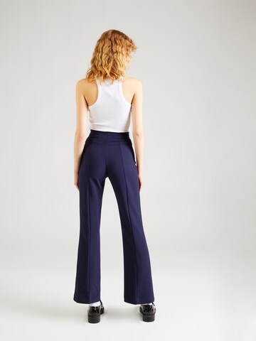 évasé Pantalon 'ASTRID' ONLY en bleu