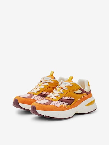 Desigual Sneakers laag 'Split' in Oranje