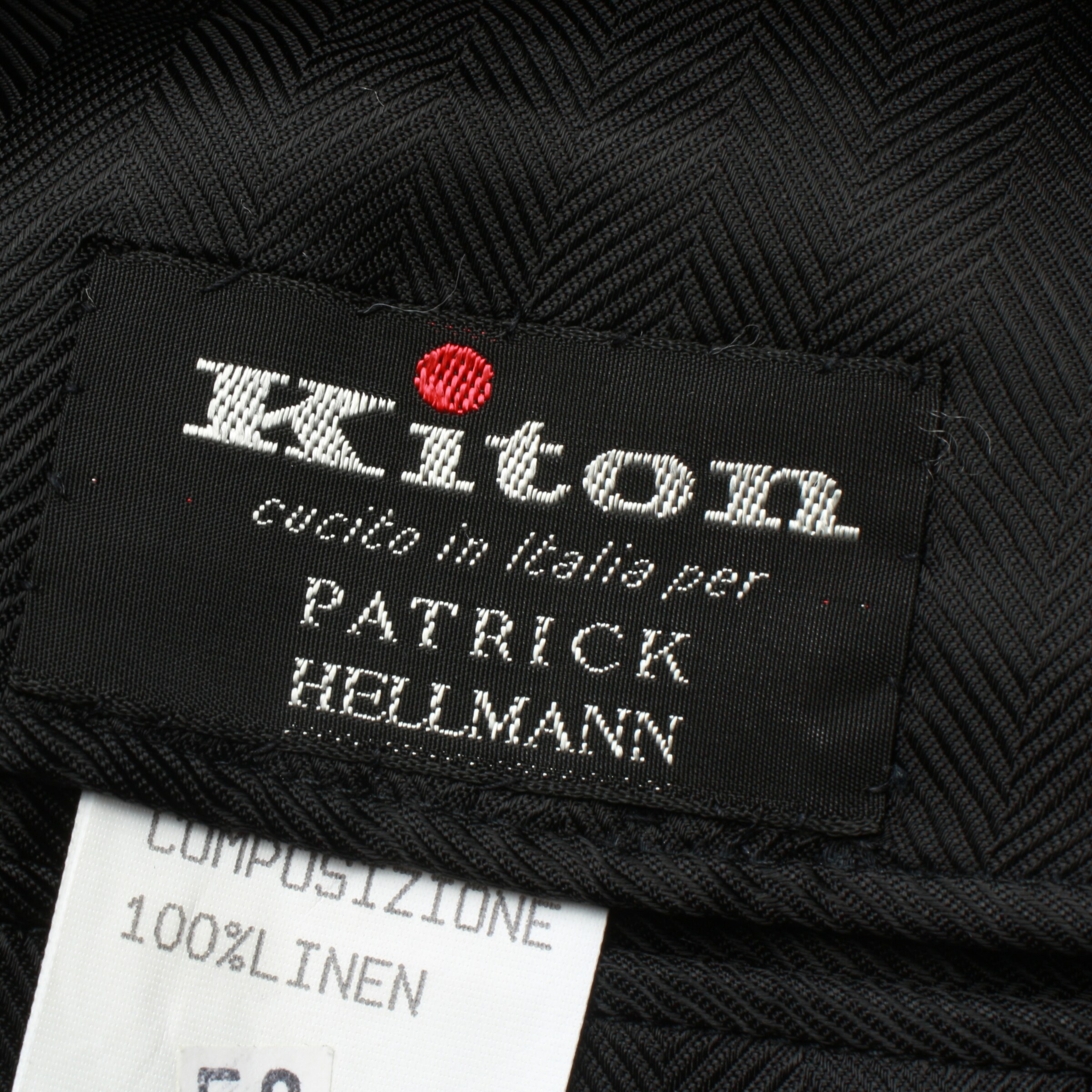 Kiton Sakko M-L in Schwarz