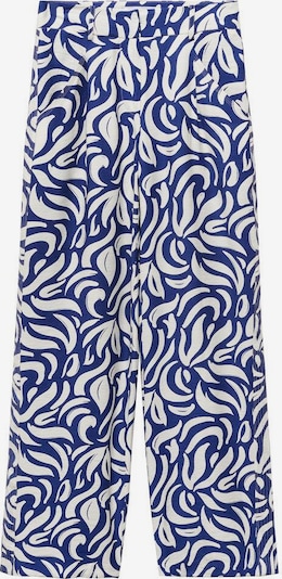 Pantaloni 'Travel' MANGO pe albastru regal / alb, Vizualizare produs