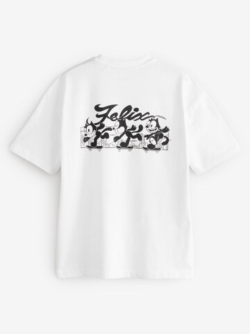 Next Футболка 'Felix The Cat' в Белый