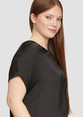 QS Shirt in Black: front