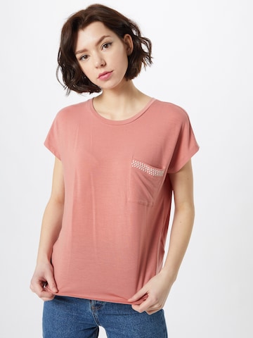 VERO MODA Shirt 'CARINA AVA' in Roze: voorkant