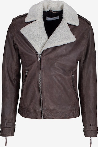 Young Poets Society Jacke 'Jax' in Braun: front
