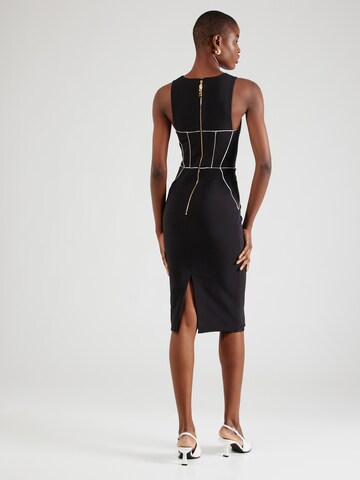 Elisabetta Franchi - Vestido de bainha 'DONNA' em preto