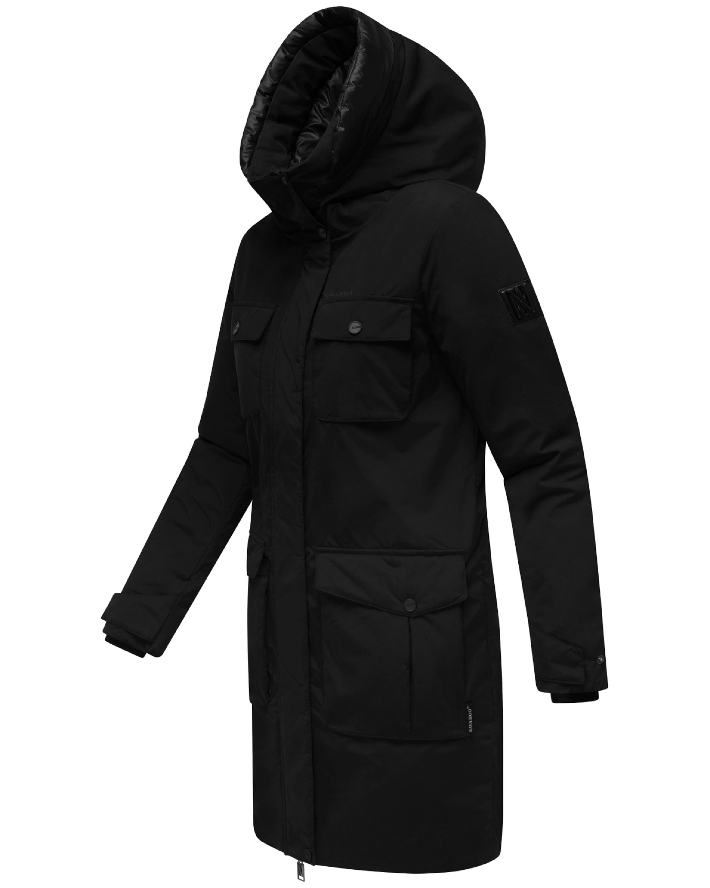 melns NAVAHOO Ziemas parka 'Eissturm 14'