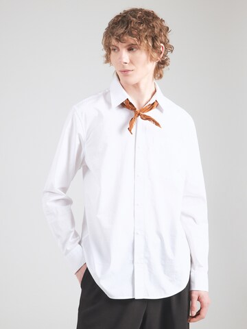 Calvin Klein Jeans Regular fit Overhemd 'CLASSIC' in Wit: voorkant