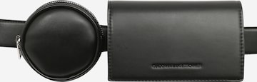 Guido Maria Kretschmer Collection Fanny Pack 'Lino' in Black: front