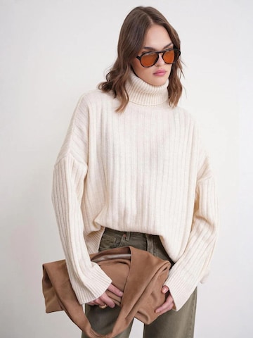 Pullover 'Pullover' di MixRay in beige: frontale