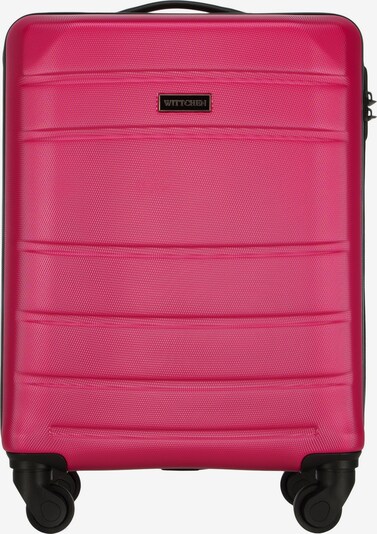 Wittchen Koffer 'Globe line' in pink / schwarz, Produktansicht