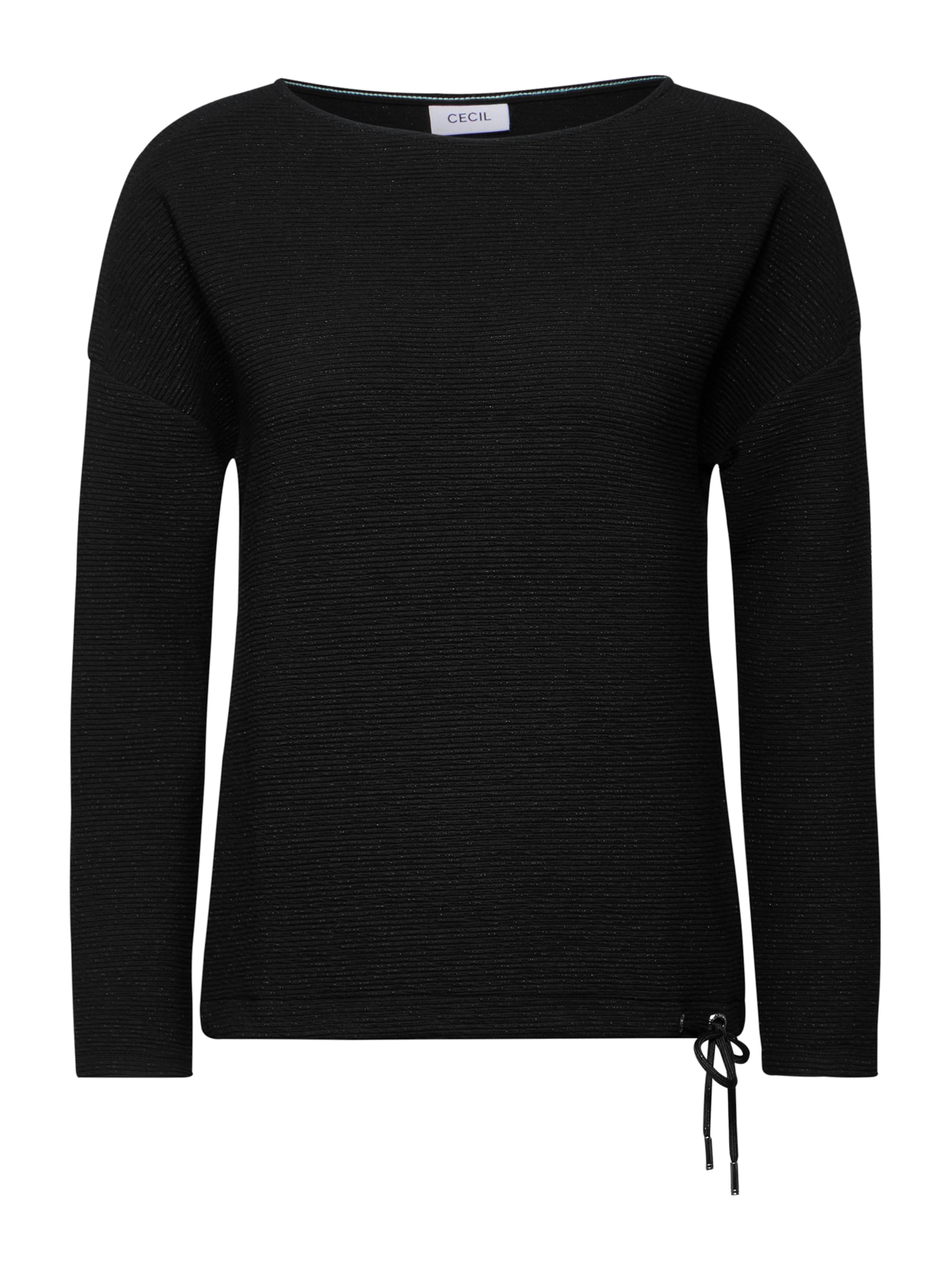 CECIL Shirt in Black: front