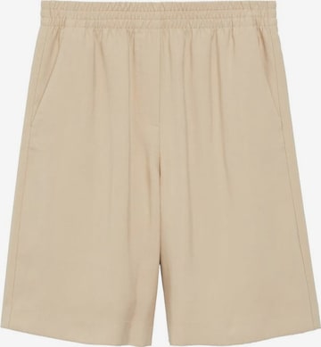 Wide leg Pantaloni 'Kimo' di MANGO in beige: frontale