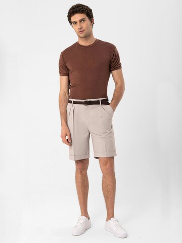 Antioch Regular Bügelfaltenhose in Beige