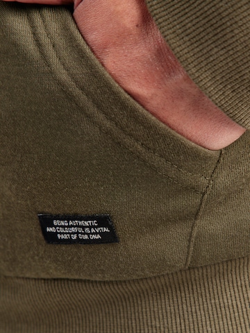 BLEND Zip-Up Hoodie 'BHFERA' in Green