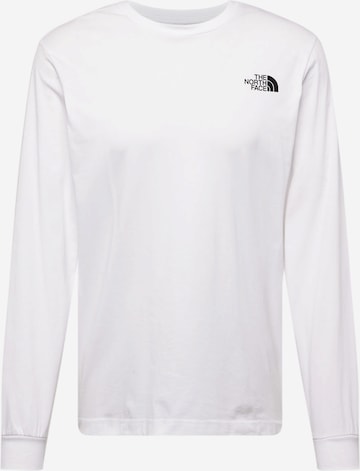 THE NORTH FACE Футболка 'Easy' в Белый: спереди