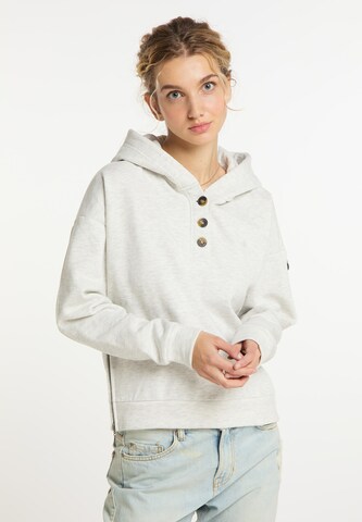 DreiMaster Vintage Sweatshirt in Wit: voorkant