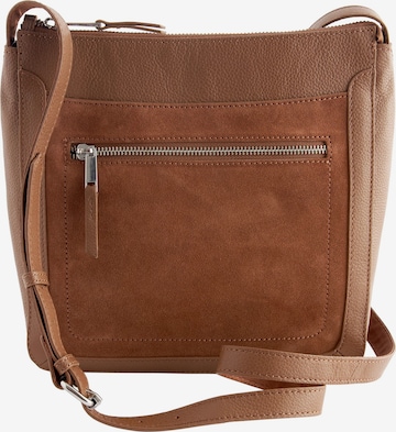Borsa messenger di Next in marrone: frontale