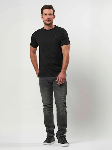 MCS - Ajuste regular Camisa ' MCOhio ' en negro: frente
