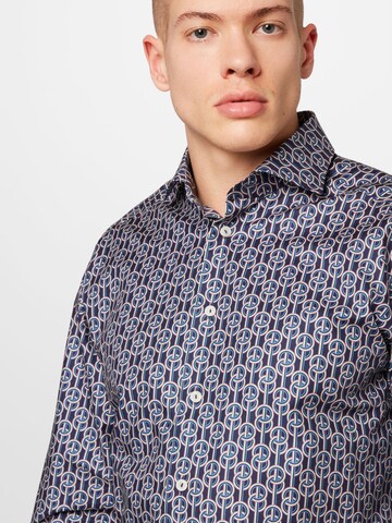 ETON Regular fit Button Up Shirt in Blue