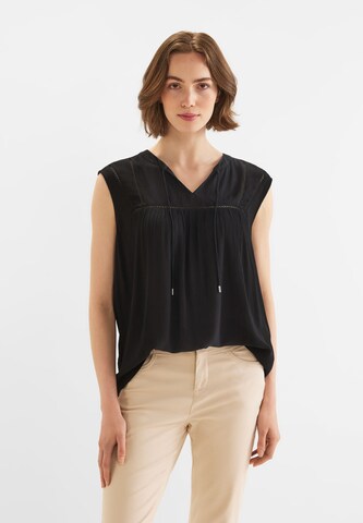 STREET ONE Blouse in Black: front