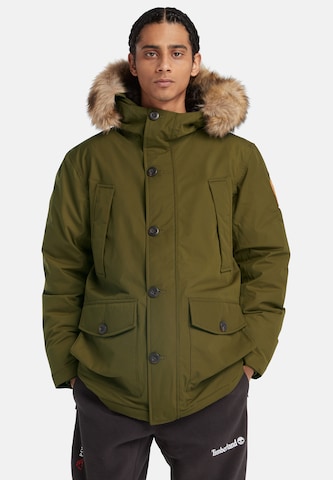 TIMBERLAND Between-seasons parka in Green: front