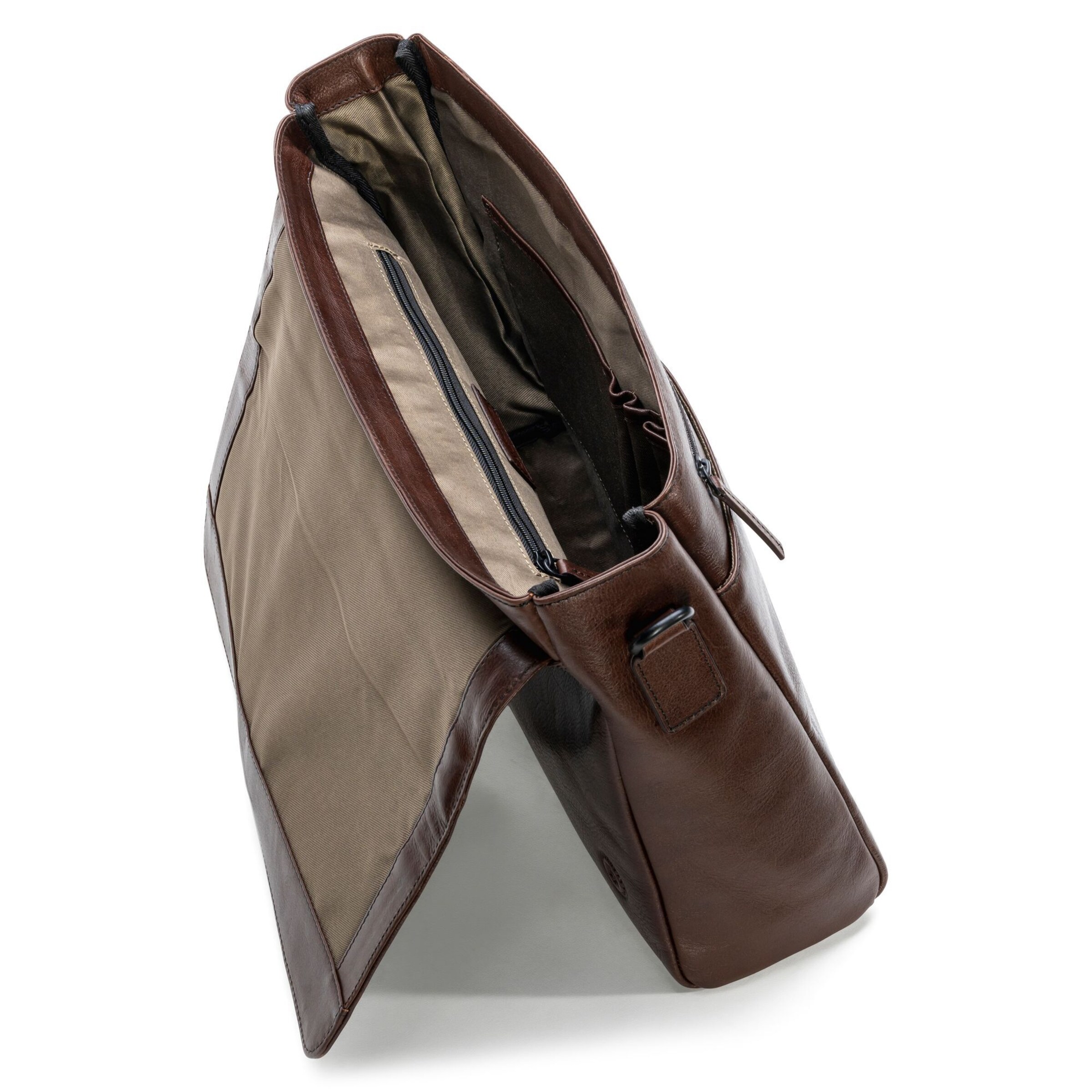 Farmhood Aktentas in Bruin