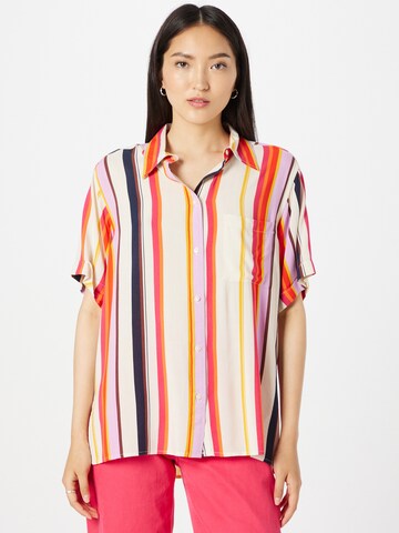 Gina Tricot - Blusa 'Malou' em mistura de cores: frente