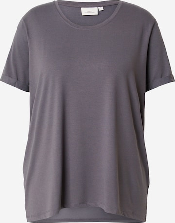 T-shirt 'CARMOSTER' ONLY Carmakoma en gris : devant