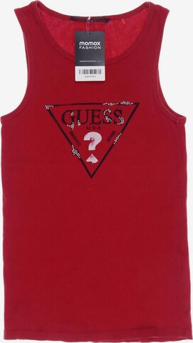 GUESS Top & Shirt in XS in Red: front