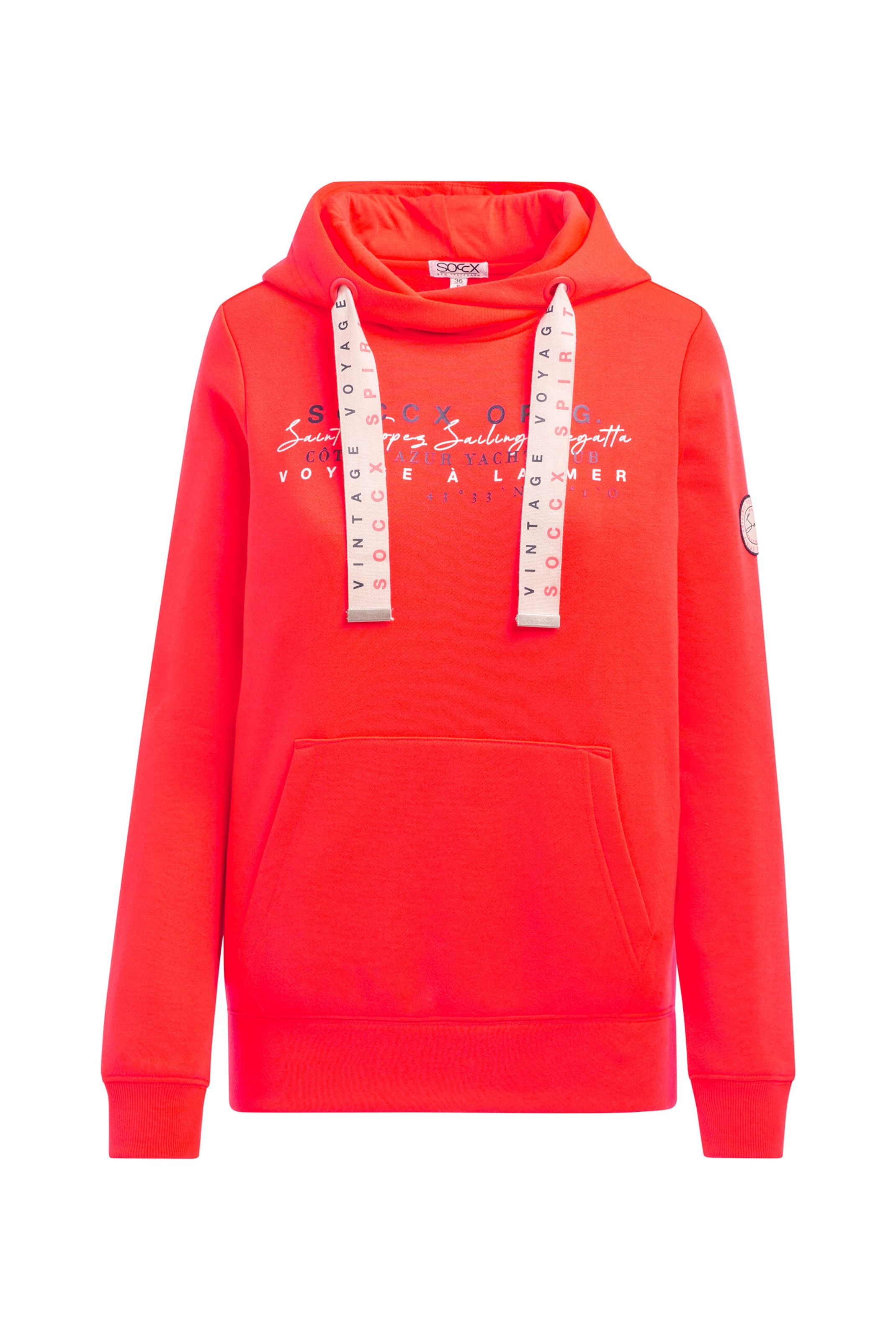 Soccx Sweatshirt in Red: front