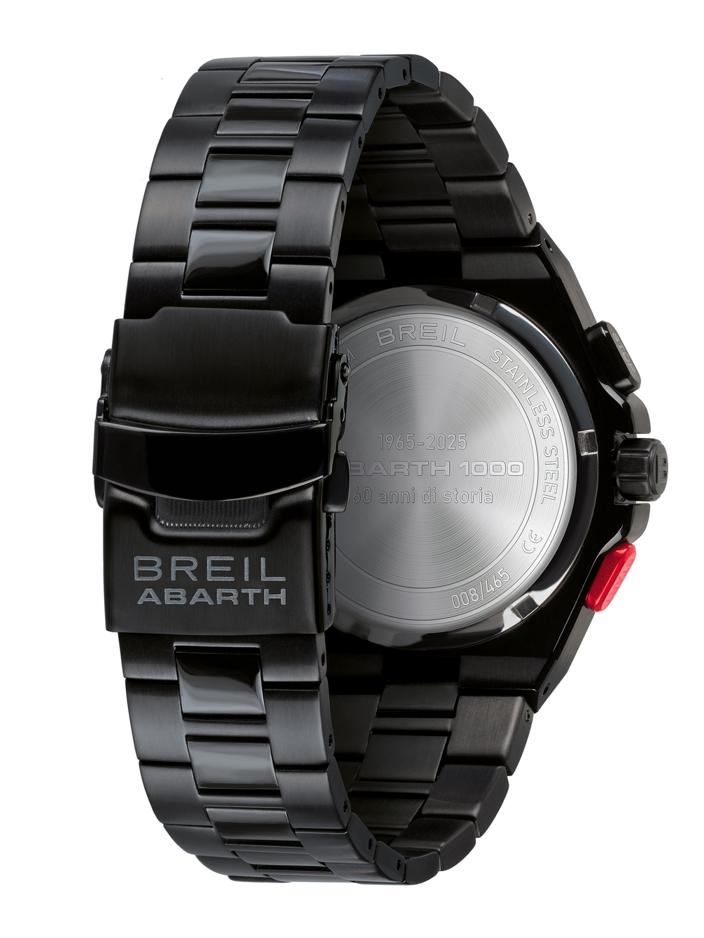 Breil Analog Watch 'ABARTH' in Black