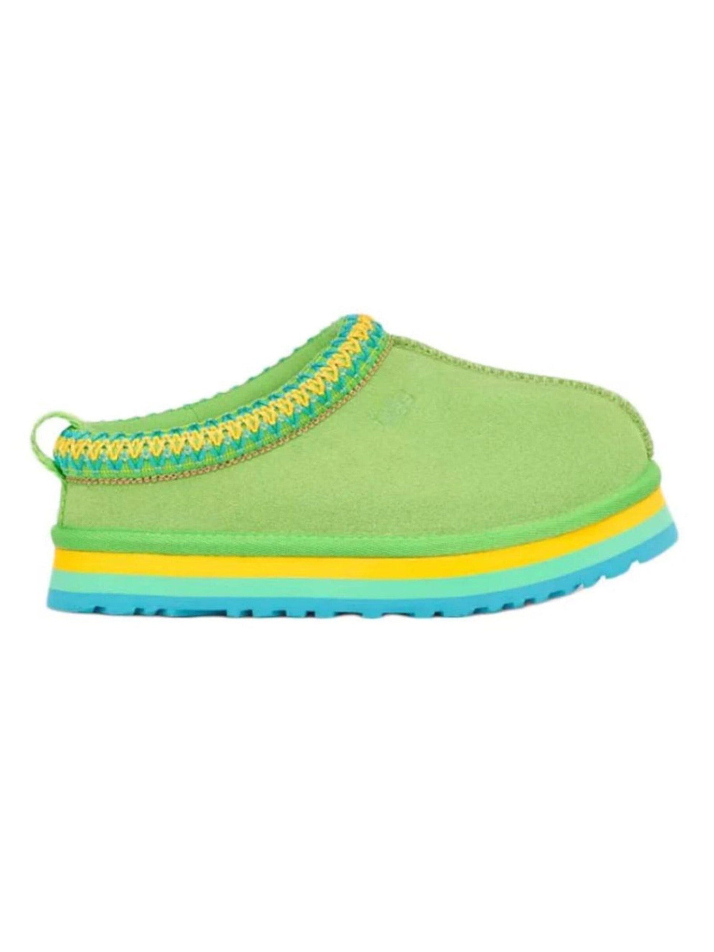 UGG Hausschuh 'TAZZ GREEN MULTI' in Grün: Vorderseite